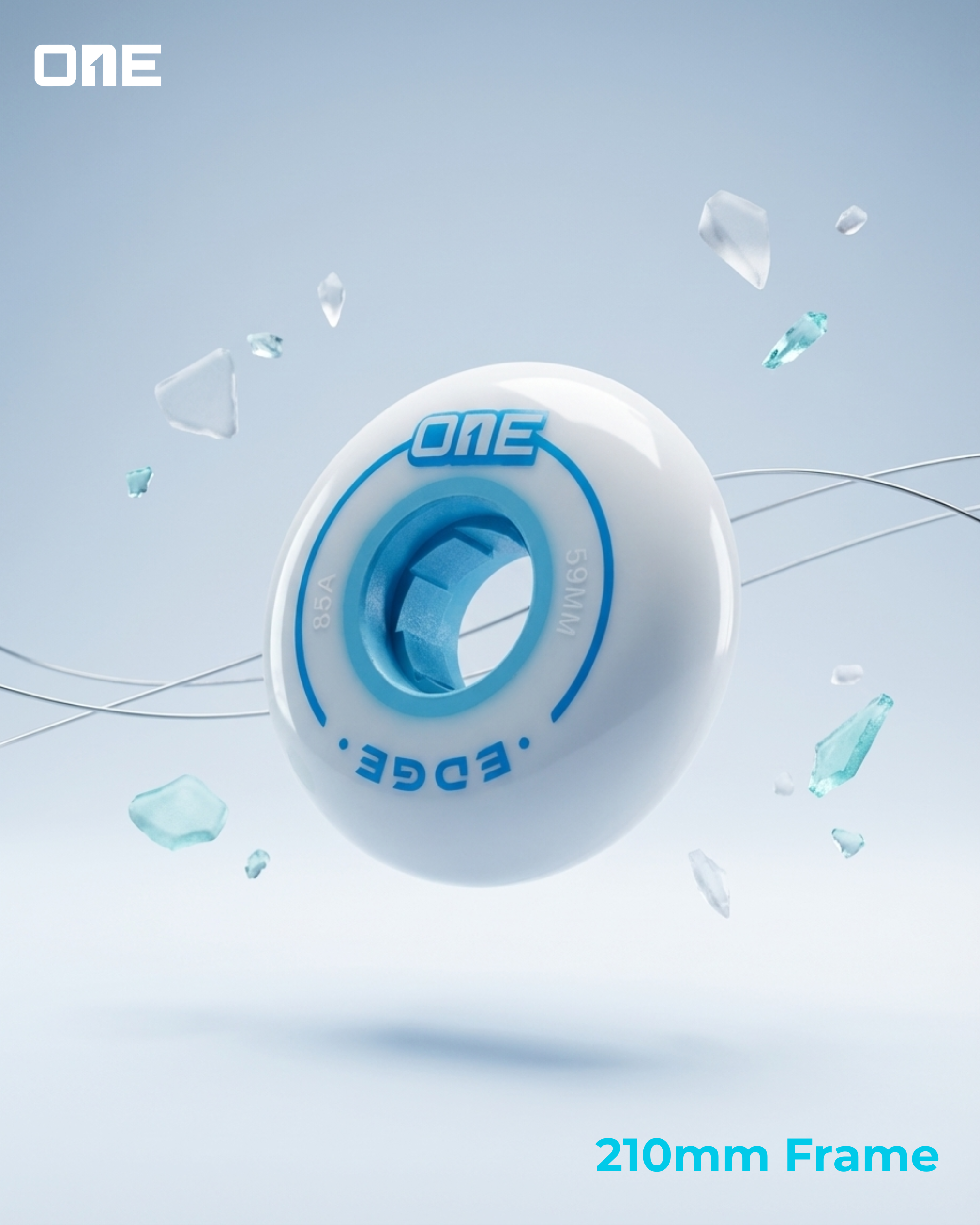 59mm outdoor one-blades-inline-figure-skate-frame wheels