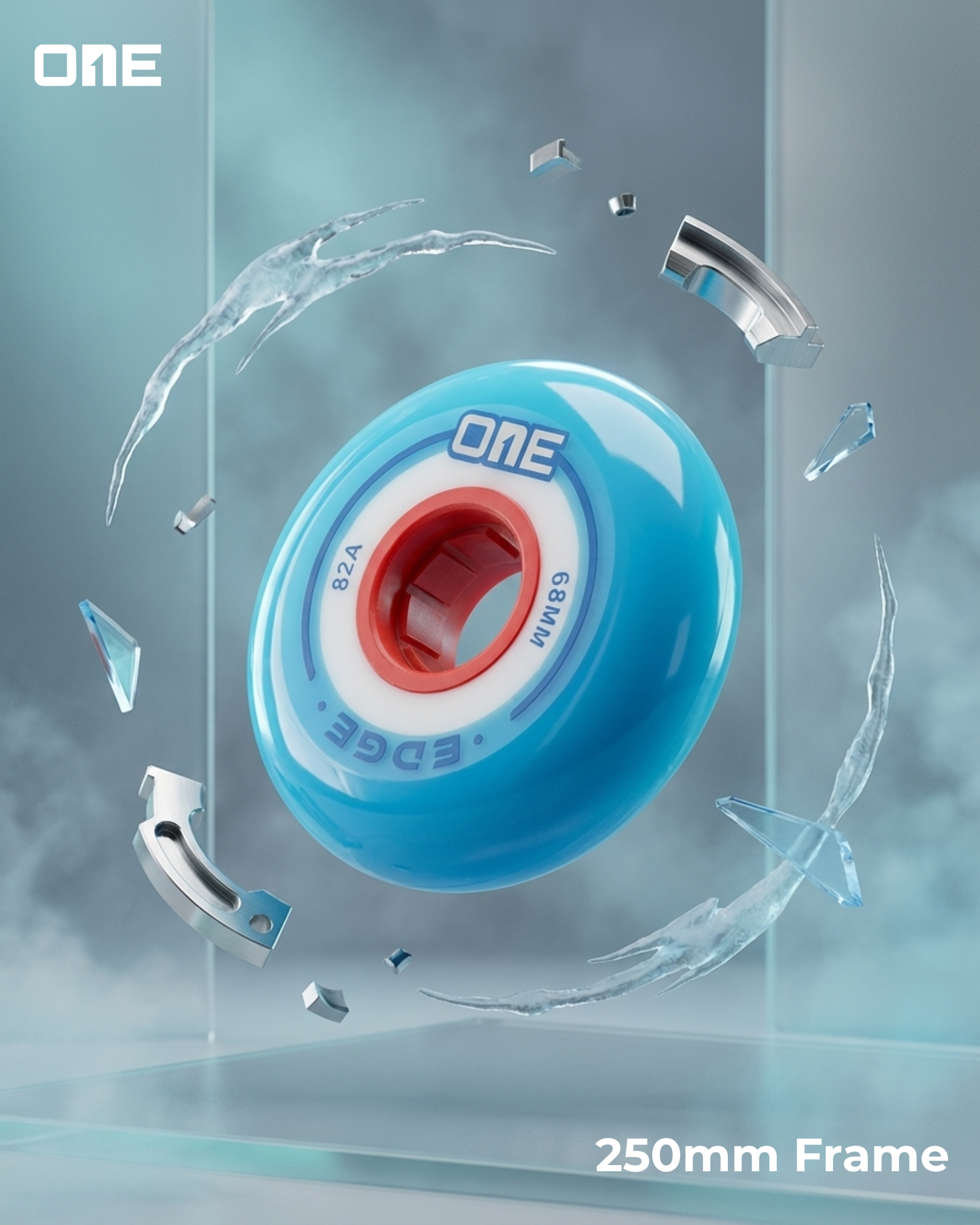 68mm one-blades-inline-figure-skate-frame wheels