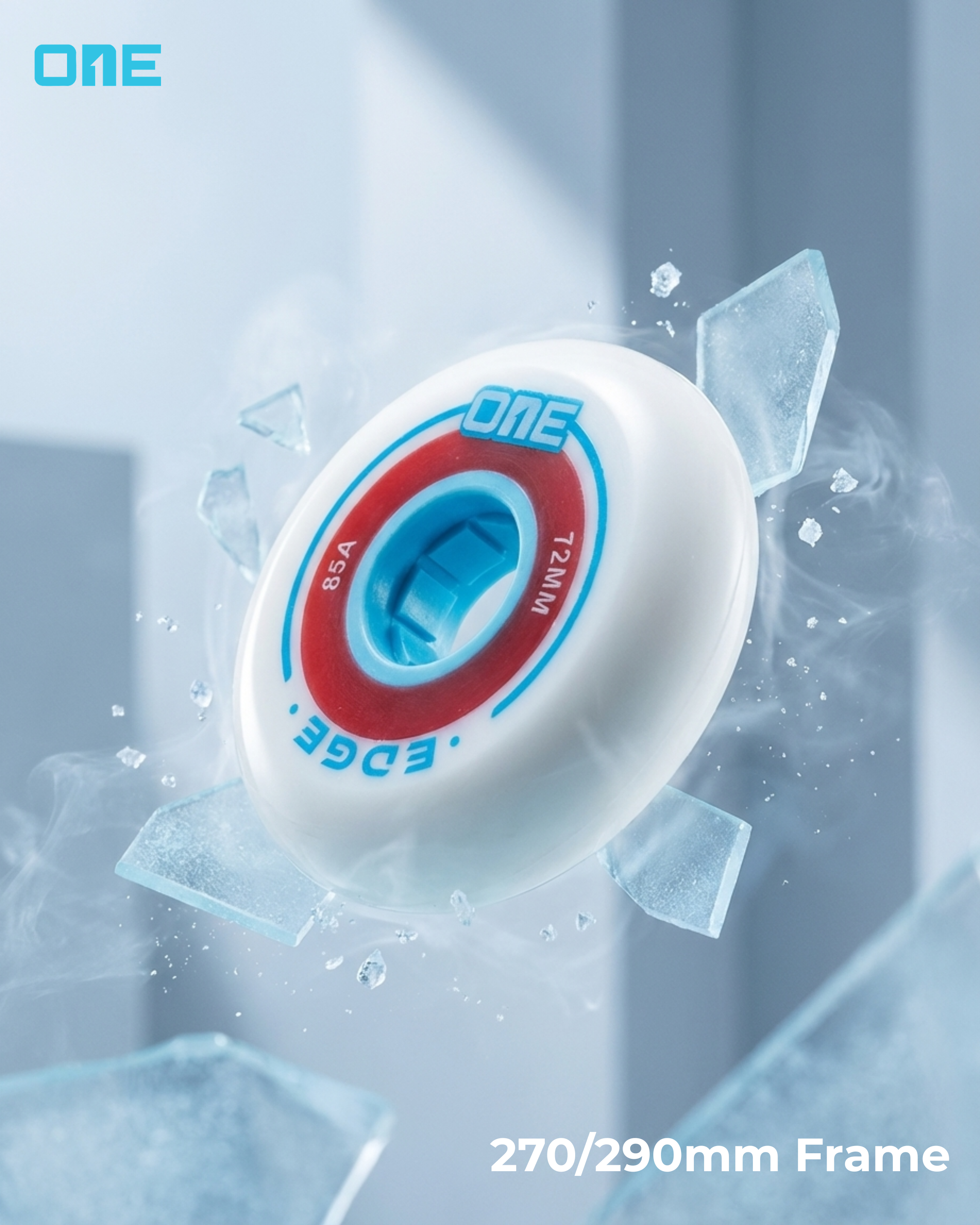 72mm outdoor one-blades-inline-figure-skate-frame wheels