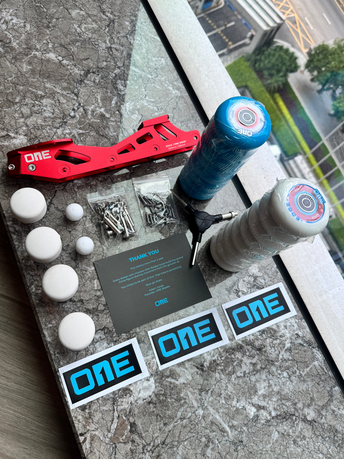 ONE Blades | Inline Figure Skating Frames for Off Ice Training