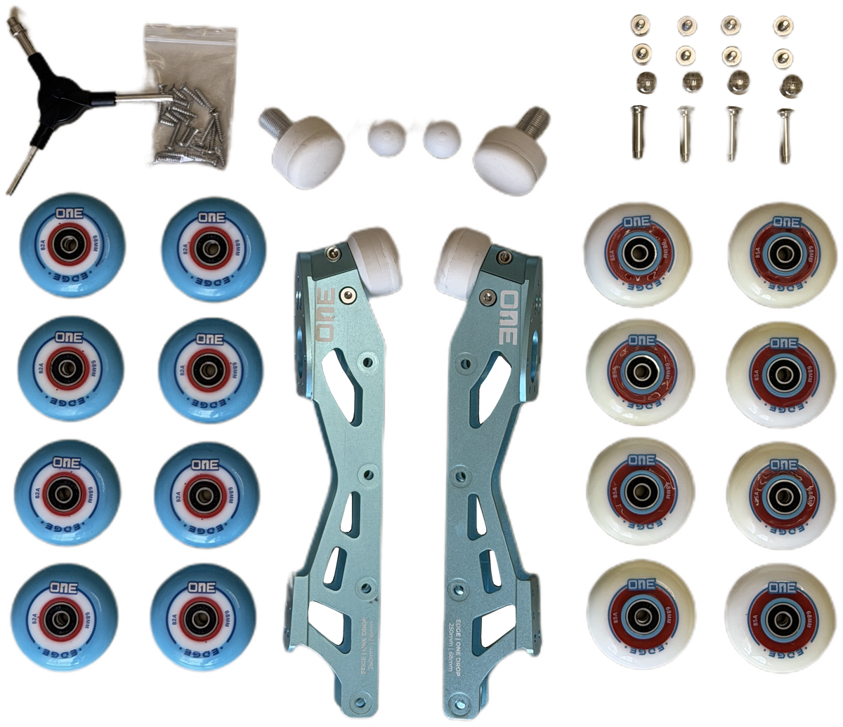 All components included in the standard EDGE™ frame system